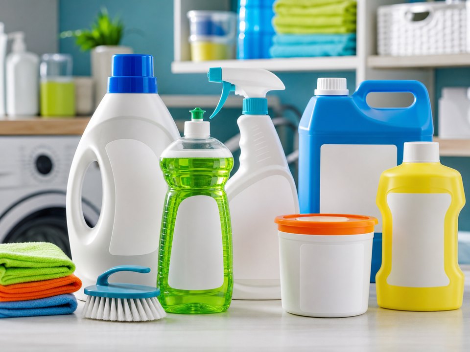 Household and chemical product labels